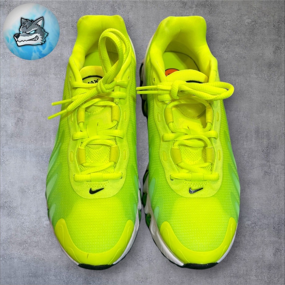 Women Nike Air Max DN8 Volt Black Green Strike Casual Shoes HF5509-700 Size 7.5 - Picture 5 of 5